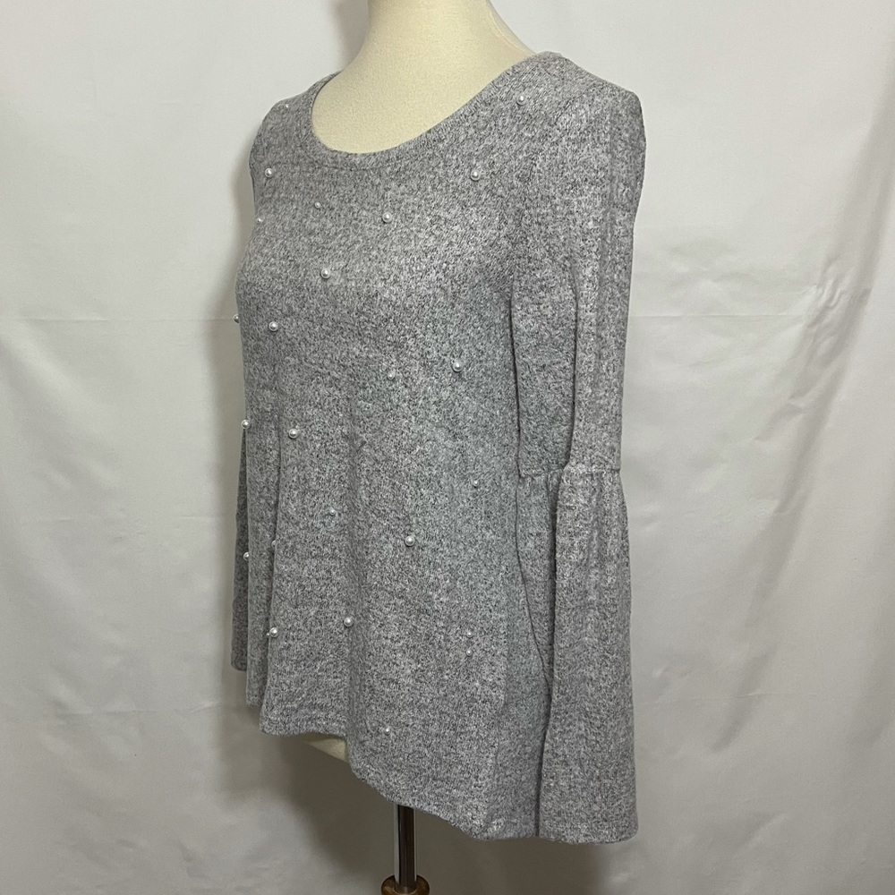 Simply Vera Vera Wang Bell Sleeve Top - Picture 5 of 12